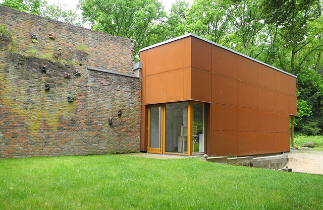 Cortenstahl-Fassade von D und R Metall GbR